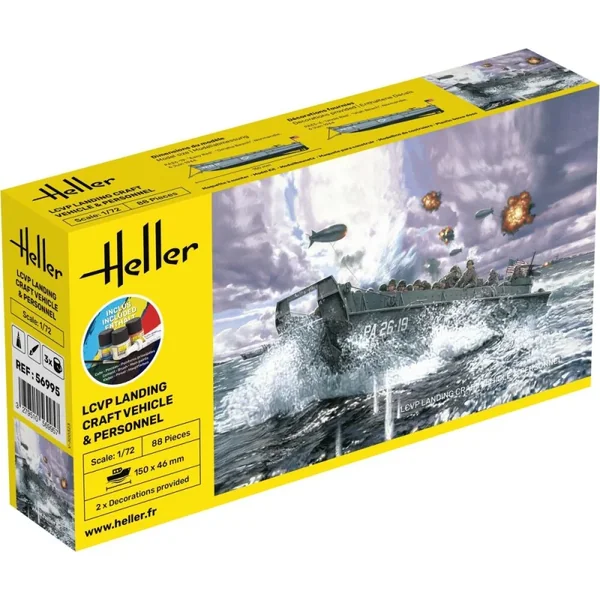 STARTER KIT (Kit de démarrage) LCVP Landungsboot + Figures