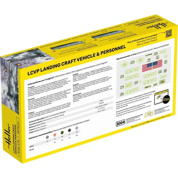 STARTER KIT (Kit de démarrage) LCVP Landungsboot + Figures