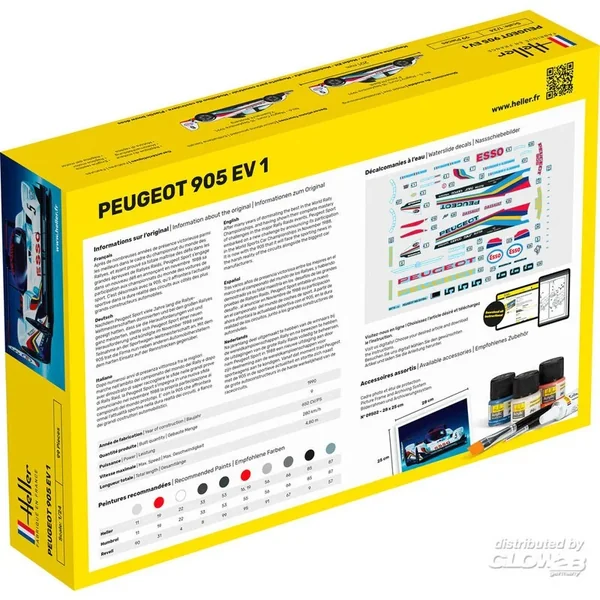 STARTER KIT (Kit de démarrage) Peugeot 905 EV 1