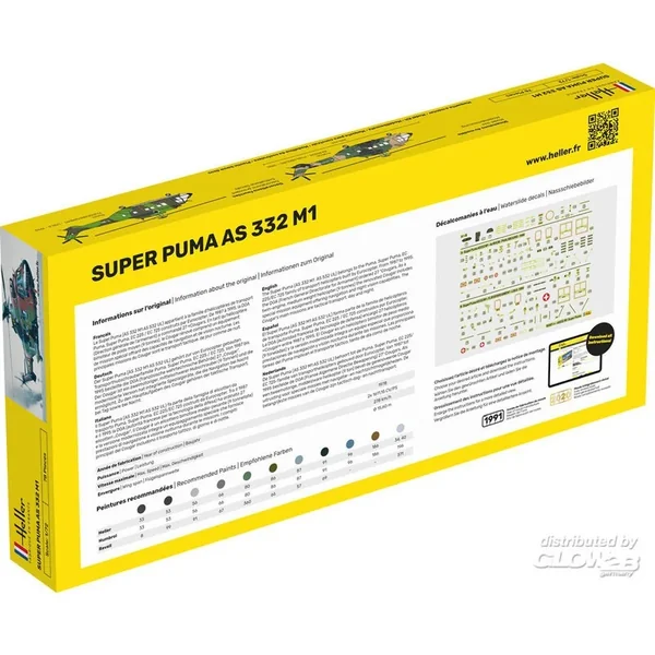 STARTER KIT (Kit de démarrage) Super Puma AS 332 M0