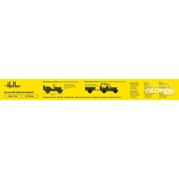 STARTER KIT (Kit de démarrage) US 1/4 Ton Truck 'n Trailer