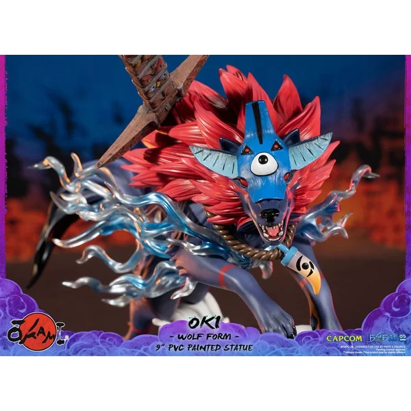 STATUE OKI WOLF FORM OKAMI F4F