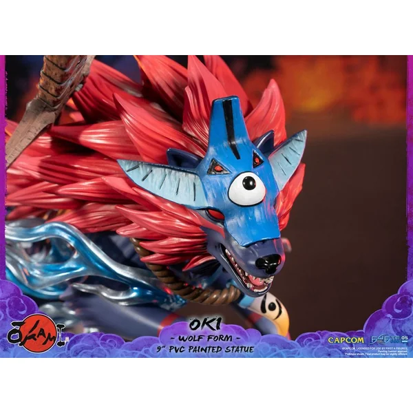 STATUE OKI WOLF FORM OKAMI F4F