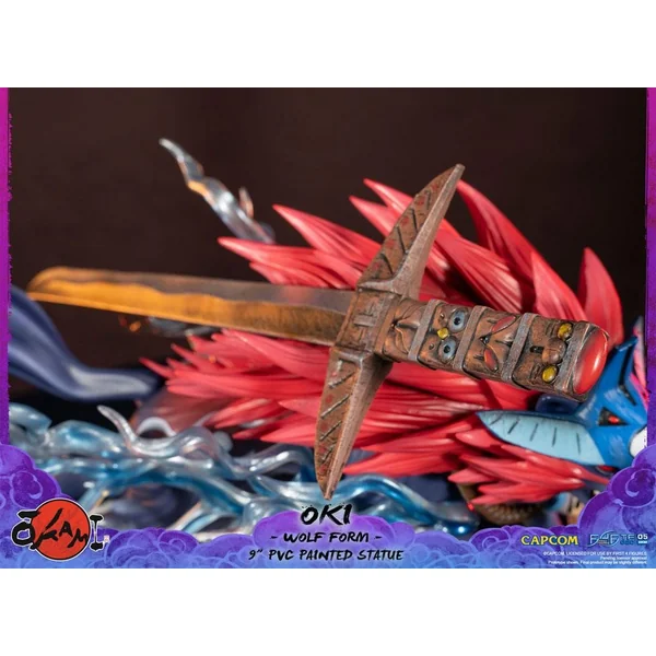 STATUE OKI WOLF FORM OKAMI F4F