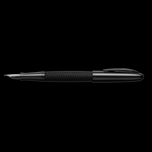 Stylo plume Porsche Design noir Plume or taille B Tec Flex