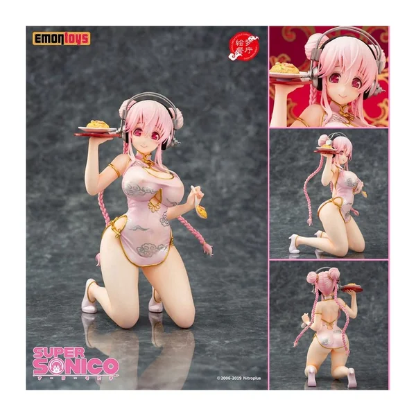 SUPER SONICO Statuette Super Sonico Mandarin Dress Version Emon Toys
