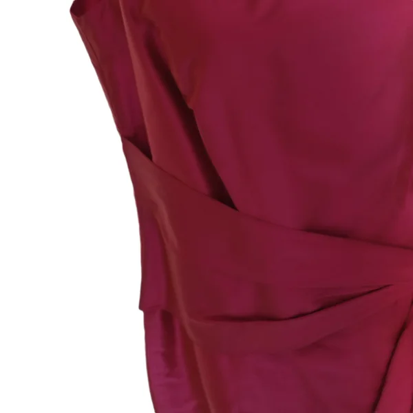 Superbe ensemble fushia en soie de chez Clairmodel (ku2)