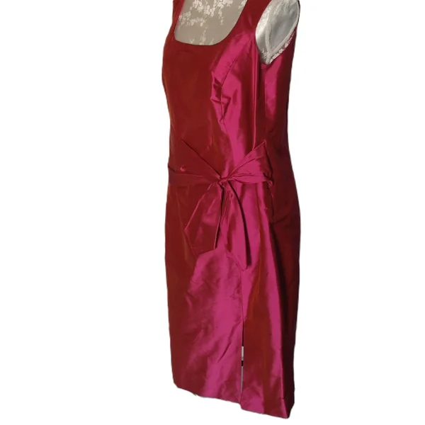 Superbe ensemble fushia en soie de chez Clairmodel (ku2)