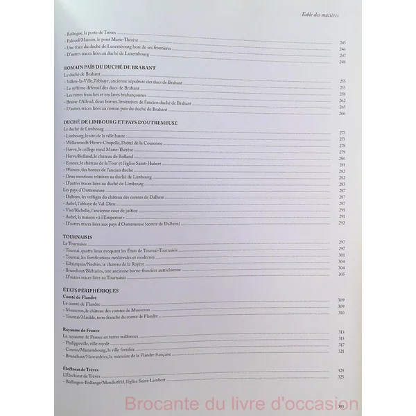 Sur Les Traces Des Anciens " Pays " De Wallonie-