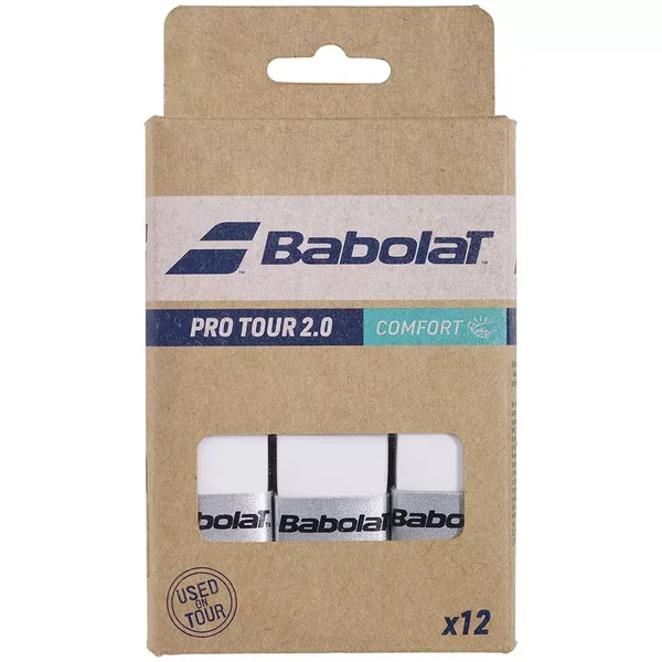 Surgrips Babolat Pro Tour 2.0 Blanc x 12