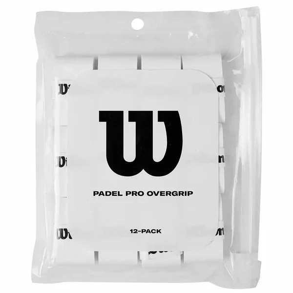 Surgrips Wilson Padel Pro Overgrip Blanc x 12