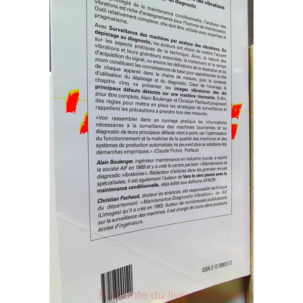 Surveillance des machines par analyse des vibrations