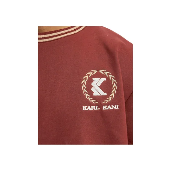 Sweat & Pull Karl Kani Retro Emblem College rouge