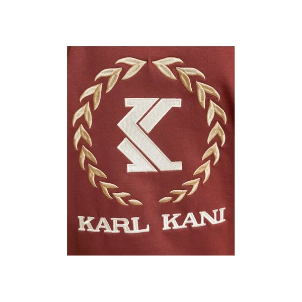 Sweat & Pull Karl Kani Retro Emblem College rouge
