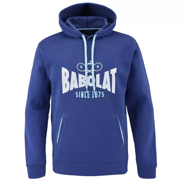 Sweat à capuche Babolat Exercise Bleu