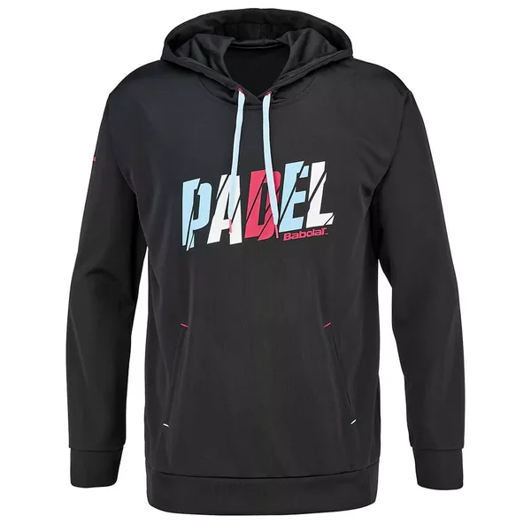 Sweat à capuche Babolat Padel Noir