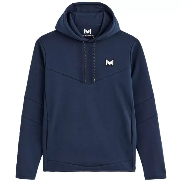 Sweat à capuche Mouratoglou Bleu marine