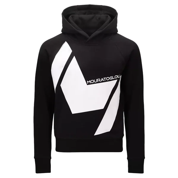 Sweat à capuche Mouratoglou Fille Noir