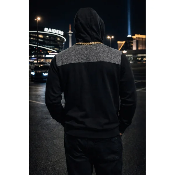 Sweat à capuche New Era Concrete PO OAKRAI Raiders