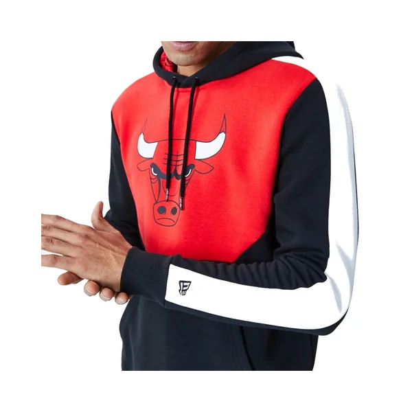 Sweat à Capuche New era NBA Block Chicago Bulls