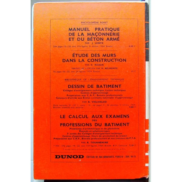 Technologie de maçonnerie