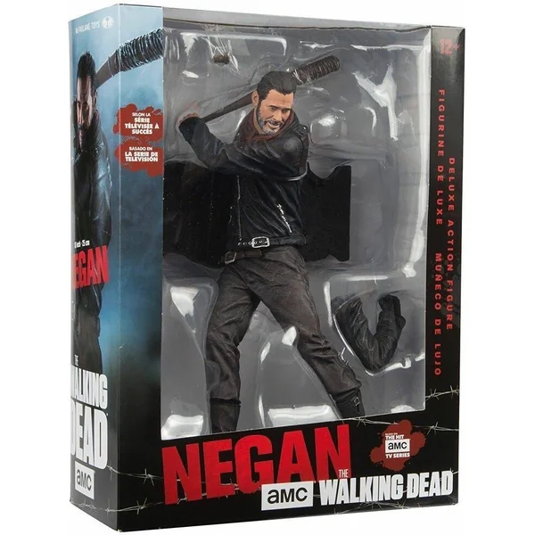 THE WALKING DEAD TV VERSION FIGURINE DELUXE NEGAN 25 CM