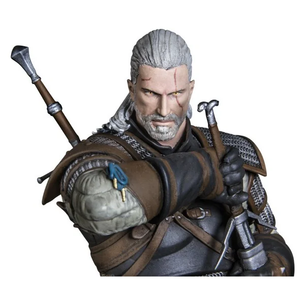 THE WITCHER 3 STATUE GERALT HEART OF STONE DELUXE