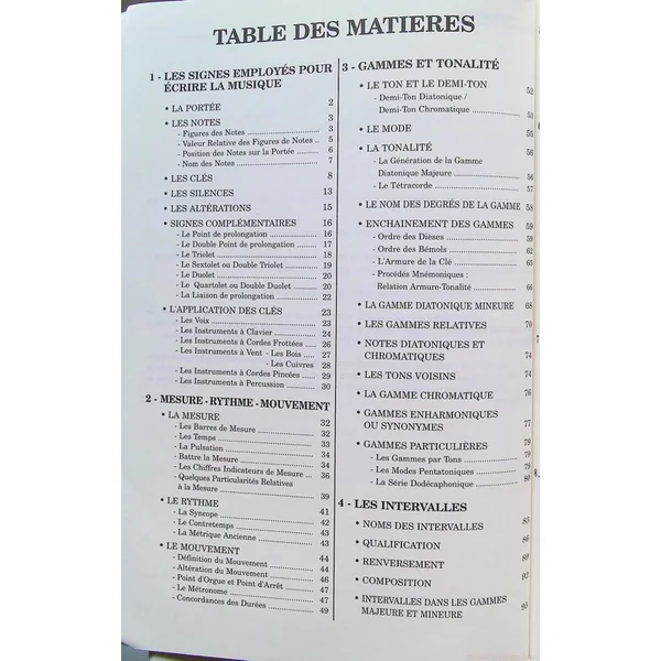 Théorie de la musique (3)