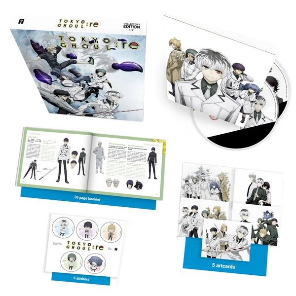 TOKYO GHOUL : RE Saison 1 Edition Collector Coffret Blu-ray