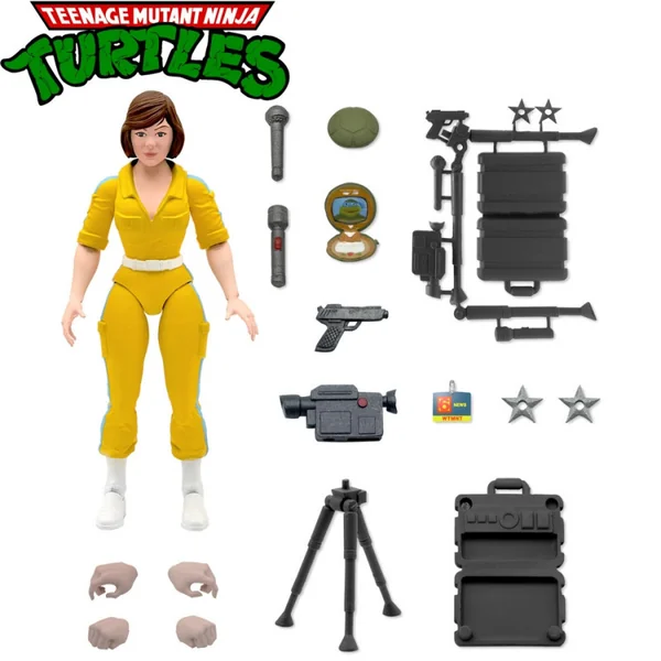 TORTUES NINJA Figurine Ultimates April O'Neil Super7