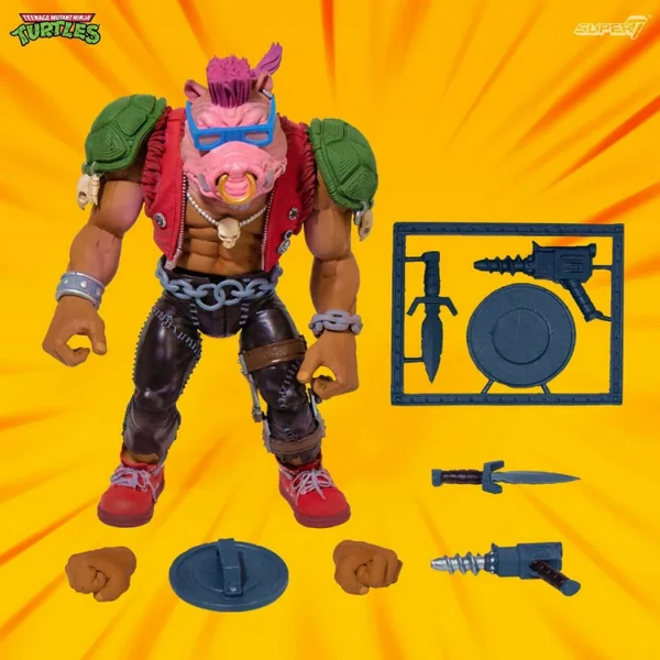 TORTUES NINJA Figurine Ultimates Bebop Super7