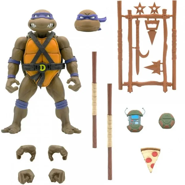 TORTUES NINJA Figurine Ultimates Donatello Super7