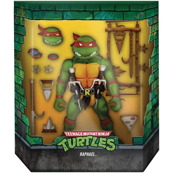 TORTUES NINJA Figurine Ultimates Raphael Super7
