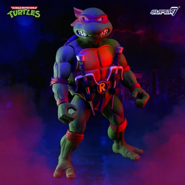 TORTUES NINJA Figurine Ultimates Raphael Super7
