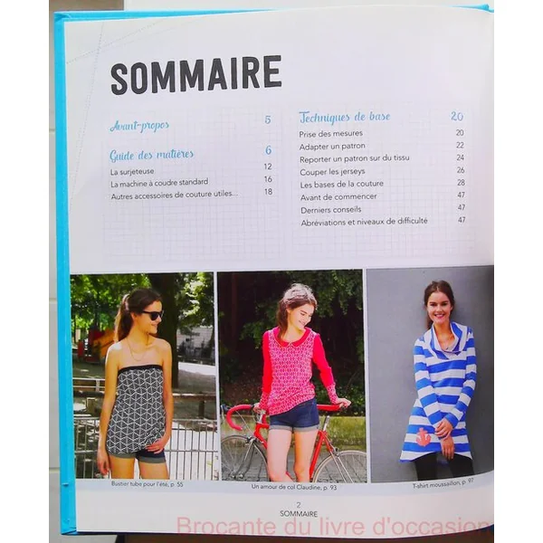 Tout En Jersey Du S Au Xxl (avec patron)