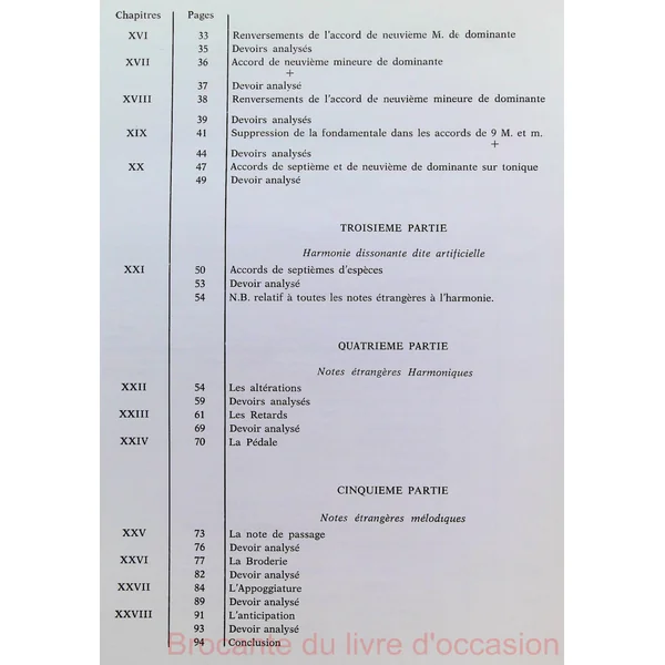 Traité d'analyse harmonique-