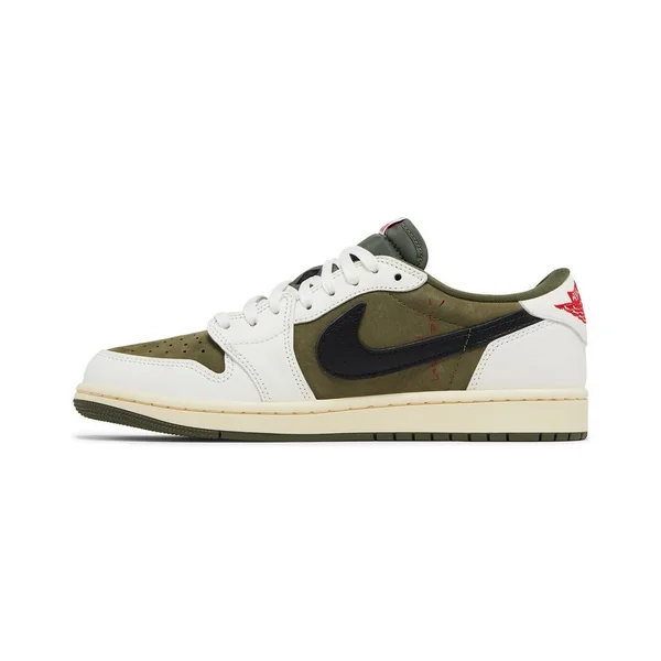 Travis Scott x Air Jordan 1 Retro Low OG SP 'Reverse Olive / Medium Olive'