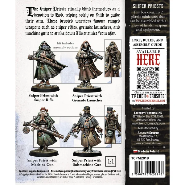 Trench Crusade New Antioch Sniper Priests