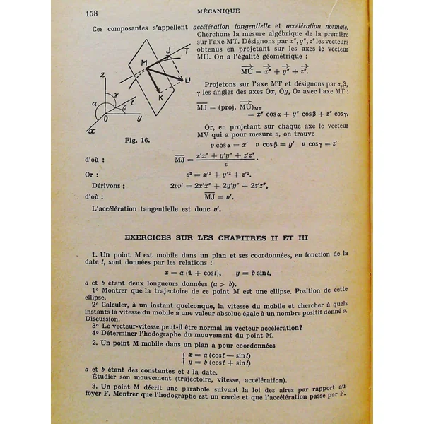 Trigonométrie Et Mécanique-