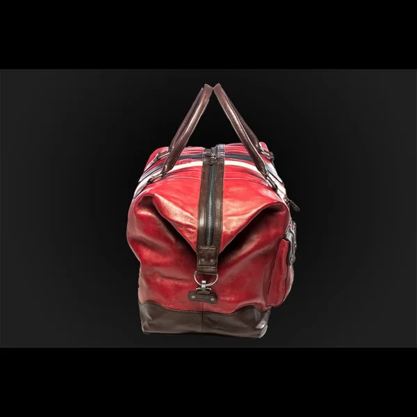 Très Grand Sac Cuir 24h Le Mans - Rouge 26062