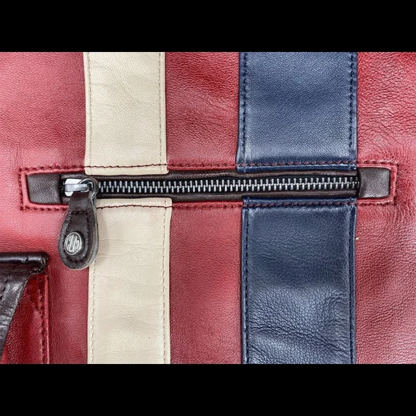 Très Grand Sac Cuir 24h Le Mans - Rouge 26062