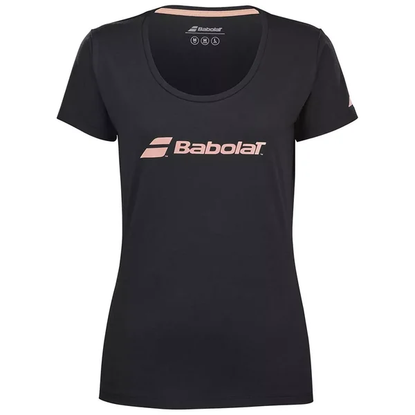 T-Shirt Babolat Exercise Femme Noir