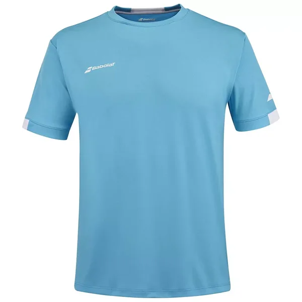 T-Shirt Babolat Play Crew Neck Bleu clair