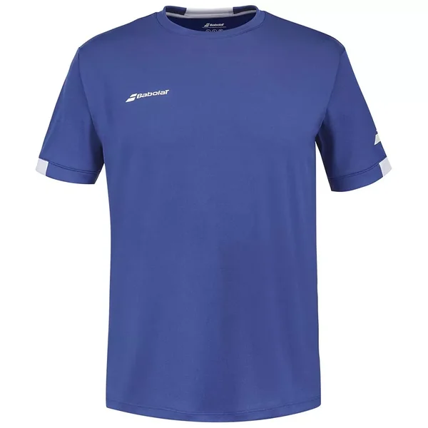 T-Shirt Babolat Play Crew Neck Junior Bleu marine