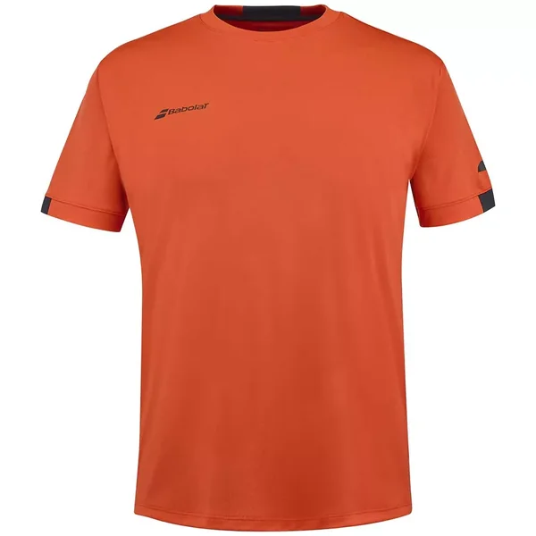 T-Shirt Babolat Play Crew Neck Tee Junior Orange