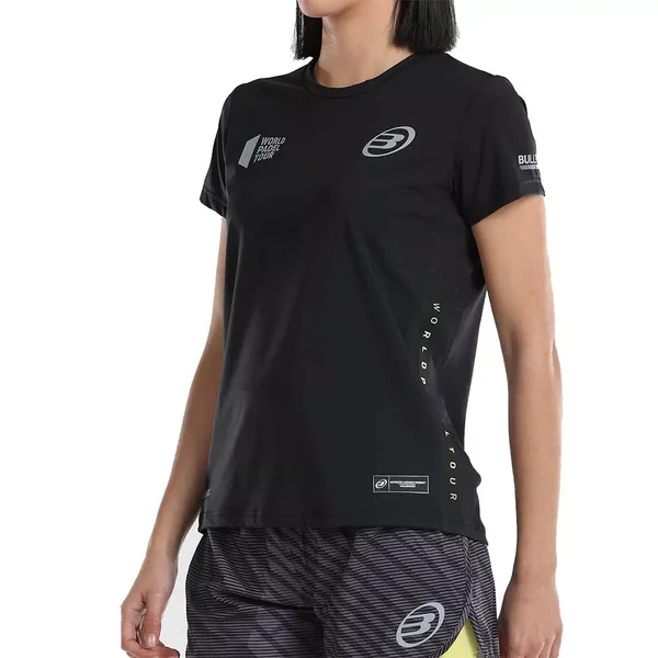 T-Shirt Bullpadel Llama Noir
