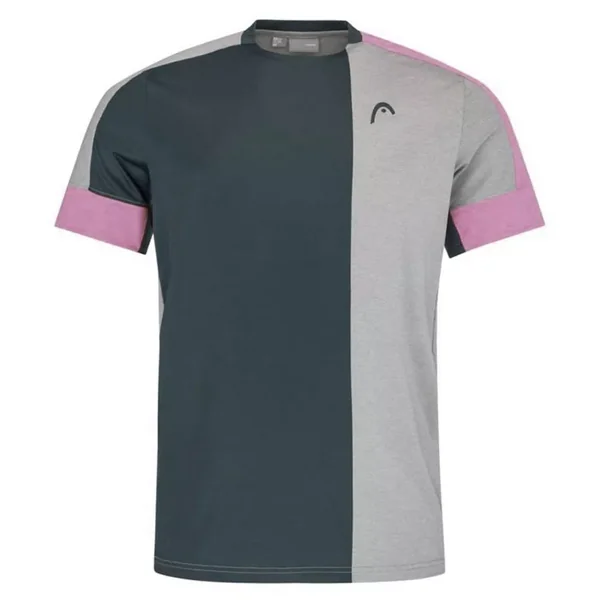 T-Shirt Head Play Tech Gris / Rose