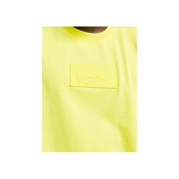 T-Shirt Karl Kani Signature Box jaune
