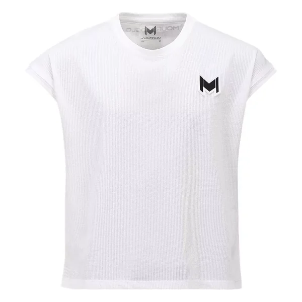 T-shirt Mouratoglou Match Fille Blanc