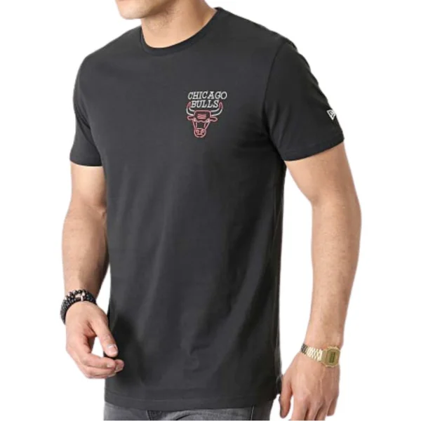 T-shirt New era Chicago Bulls Neon Lights